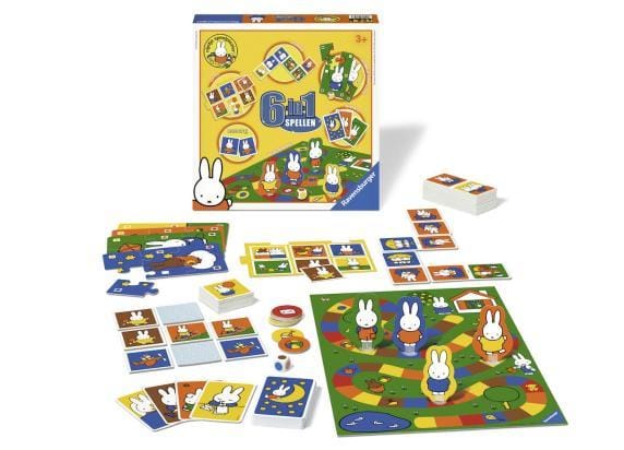 Ravensburger Nijntje 6-in-1 spellen Bordspellen