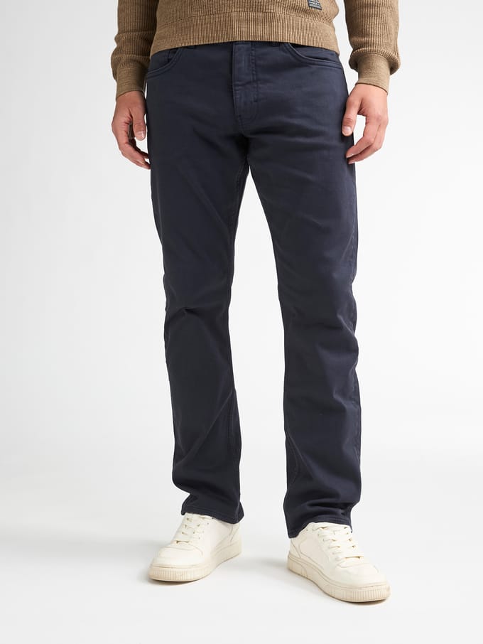 Petrol Industries - Heren Starling gekleurd millroad - Blauw - Maat W30L32