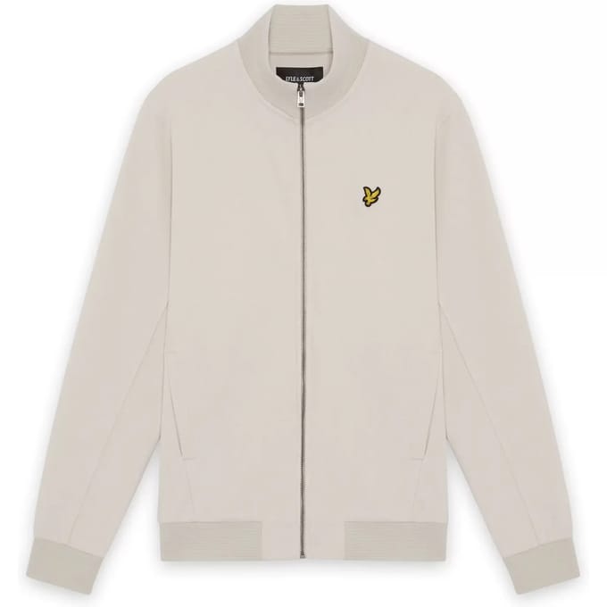 Lyle & Scott Pique Zip Through Track Jacket