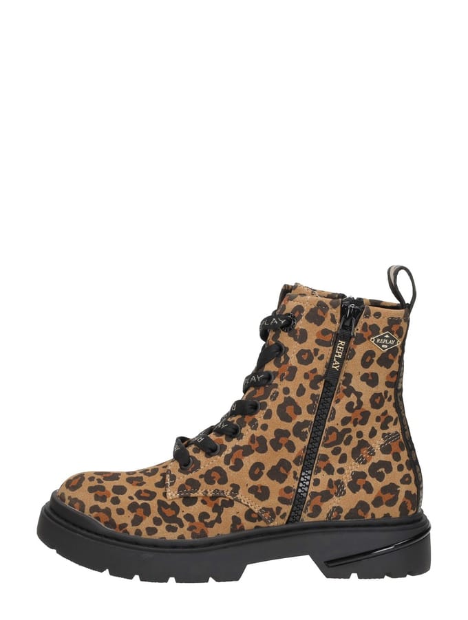 Replay Joplin 16D Veterschoen hoog - Beige - Maat 36