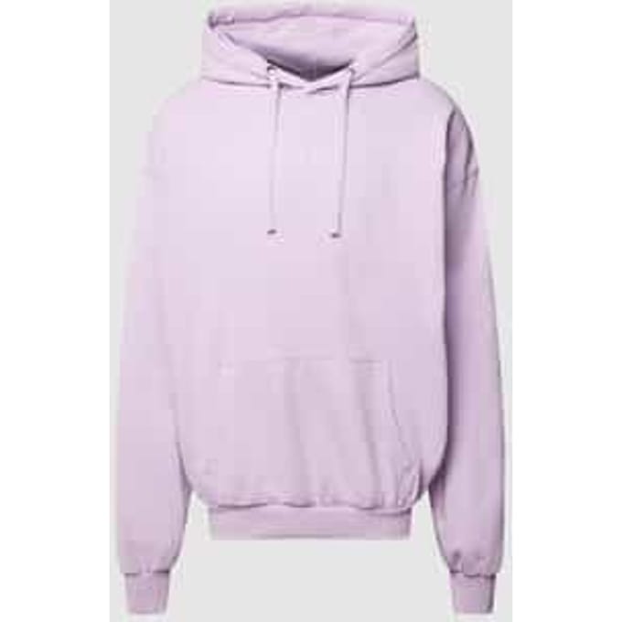 Hoodie met label- en motiefprint aan de achterkant
