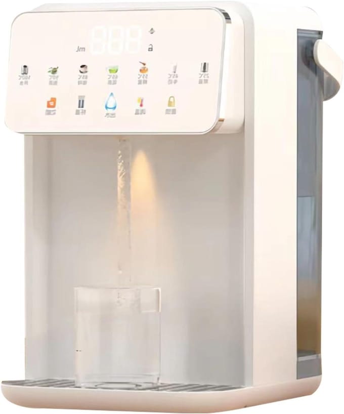 Heetwaterdispenser - Waterdispenser - Direct Warm Water - 12 Temperatuurstanden - 3 Liter - Zwart