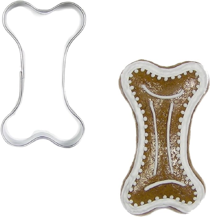 BrandNewCake Uitsteekvorm Hondenbot RVS 6cm