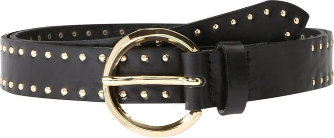 Vanzetti Leren Riem Slim Belt W105 Black Zwart