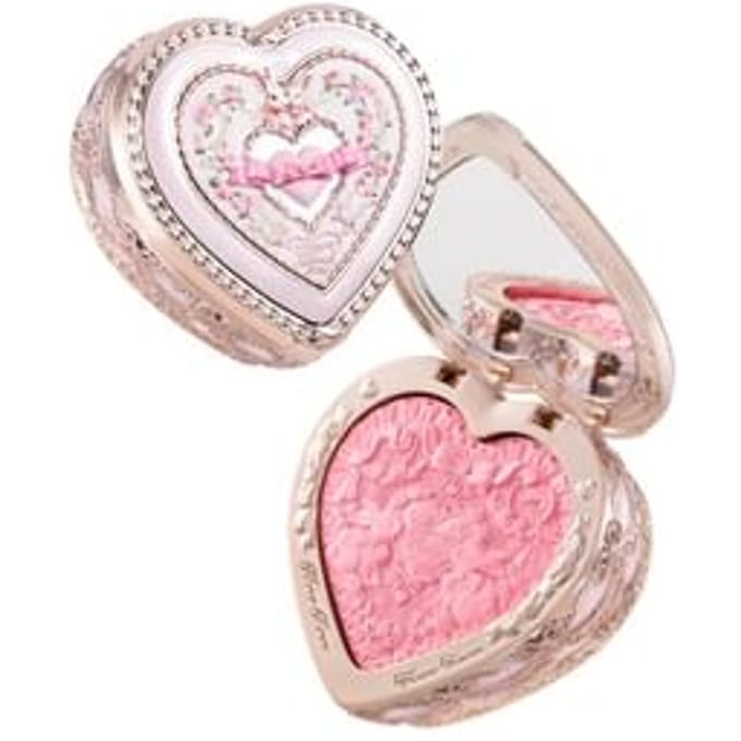 Flower Knows - Bunny Garden Embossed Blush - 5 Colors 03 Ballet Tutu - 5g