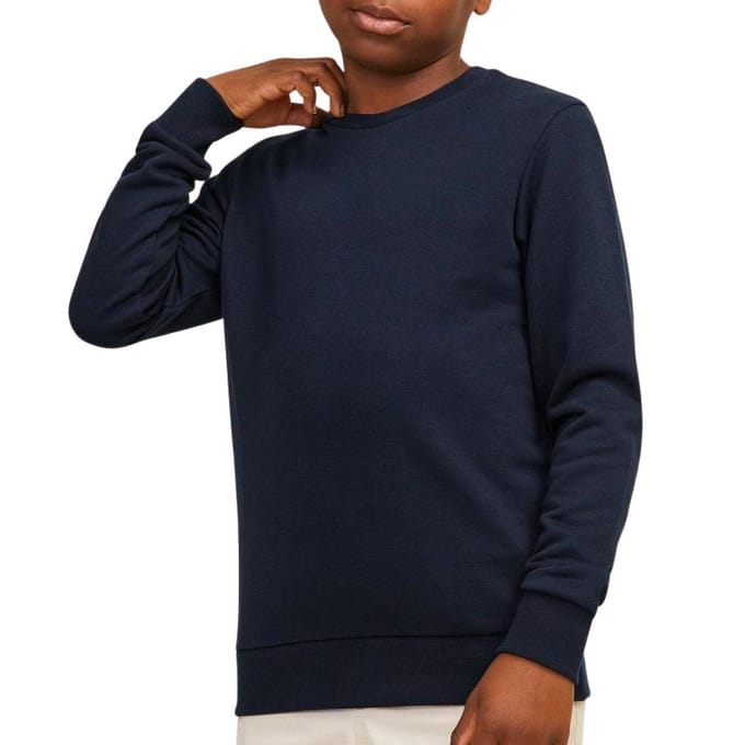 JACK & JONES JUNIOR JJEBRADLEY SWEAT CREW NOOS JNR Jongens Trui - Maat 152