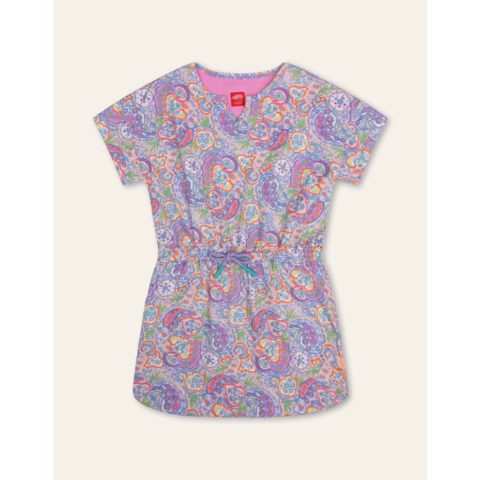 Oilily Dorty Jurk- maat104/4yr Brunnera Blauw
