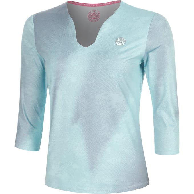 BIDI BADU Freeze Out V-Neck Printed  Longsleeve Dames