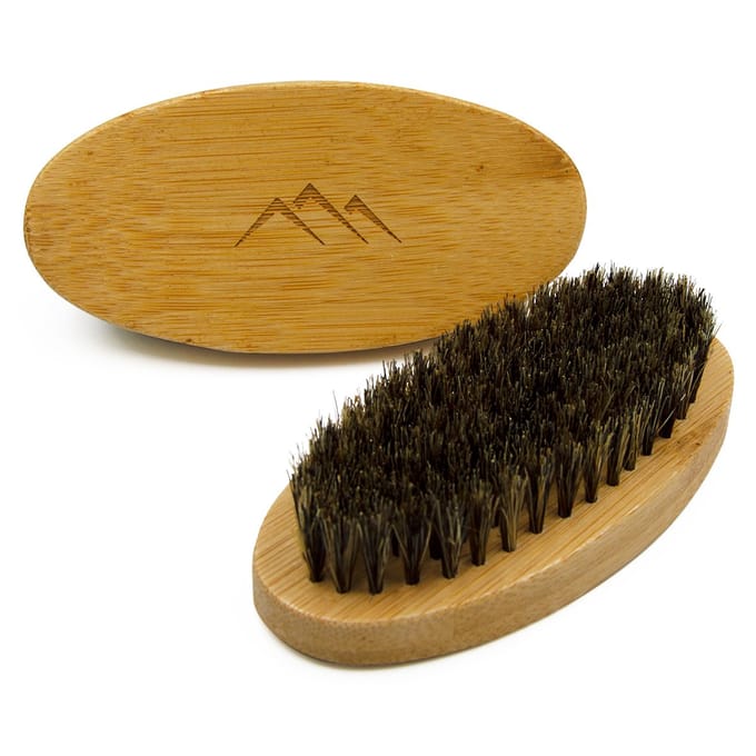 Rossberck Baardborstel - Beard Brush - Bamboe - Zwijnharen - 11 cm