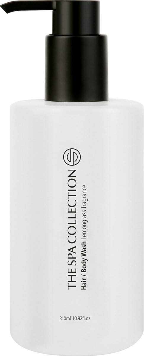 The Spa Collection Lemongrass - 2in1 Shampoo & Body Wash - Milde formulering - 310 ml pompfles