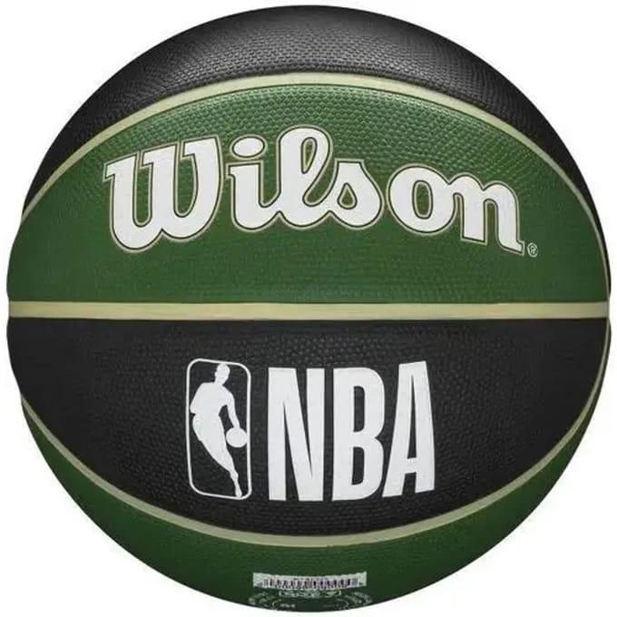 Wilson NBA Milwaukee Bucks Basketbal Maat 7 - Outdoor