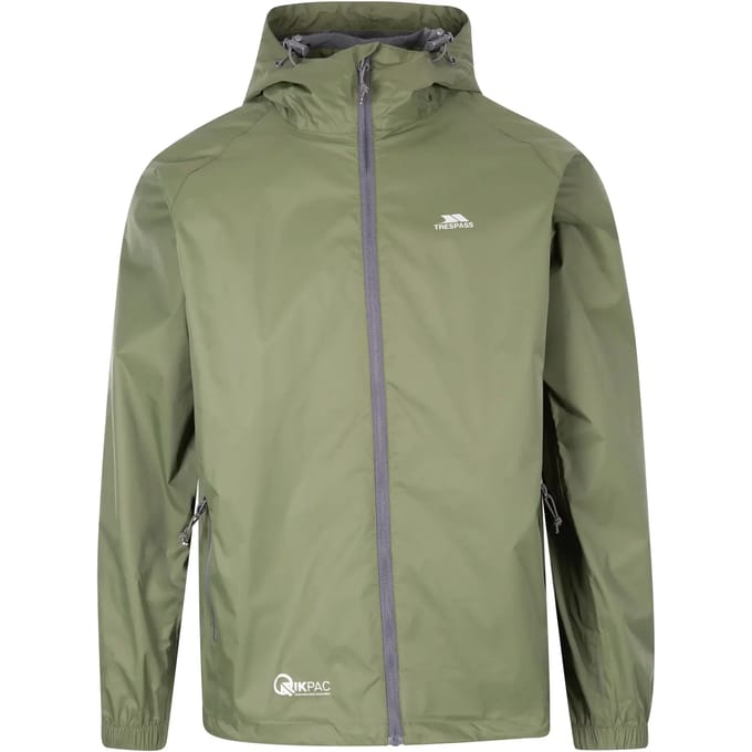 Trespass regenjas Qikpac Jacket - Unisex opvouwbare jas Tp75
