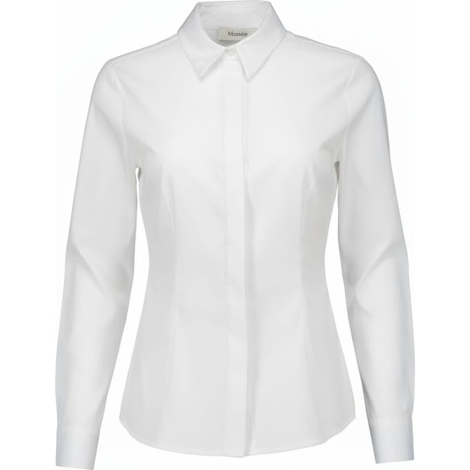 Mo.née Ec649 Blouses Wit Ec649