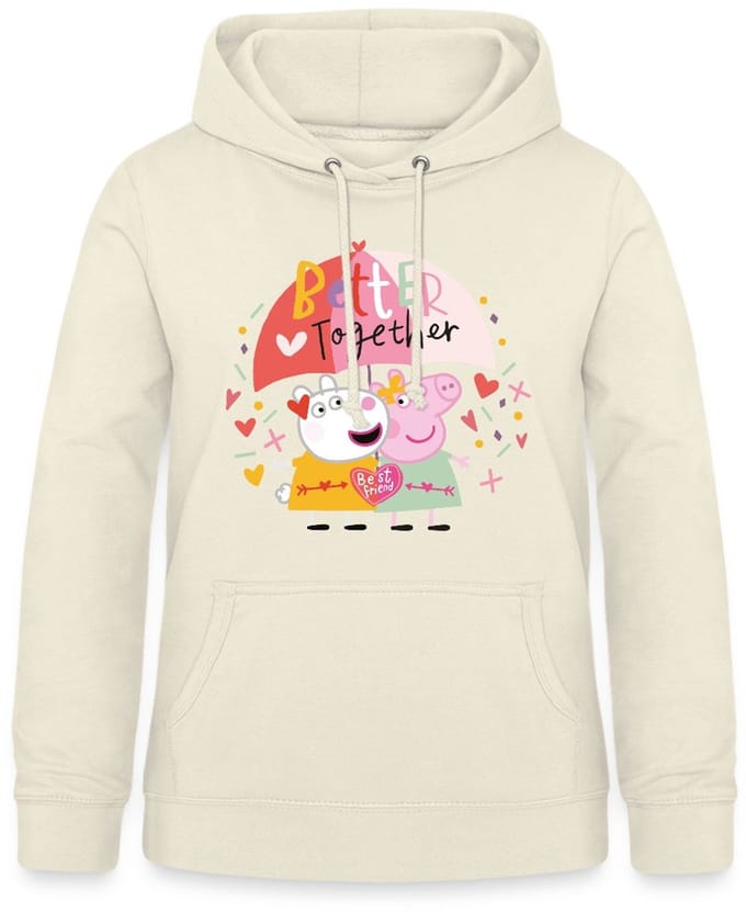 Peppa Pig En Suzy Sheep Better Together Hoodie Dames