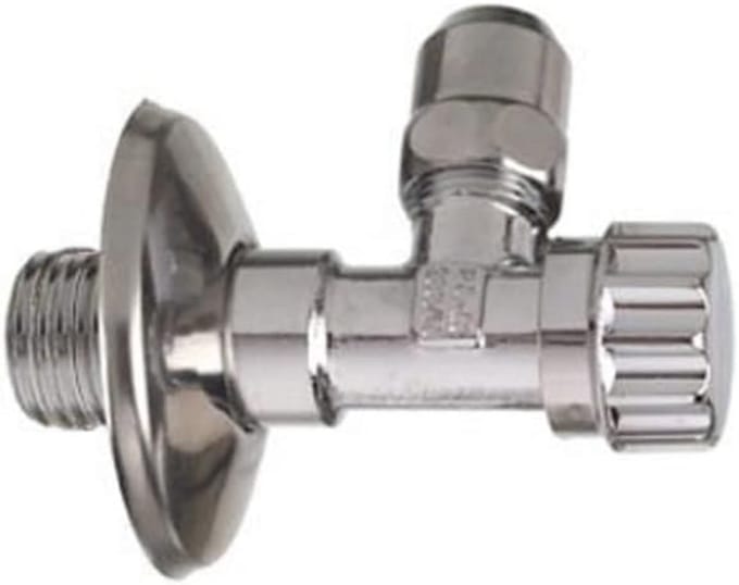 Hoekstopkraan 3/8 inch met Druksierring - Universele Wateraansluiting