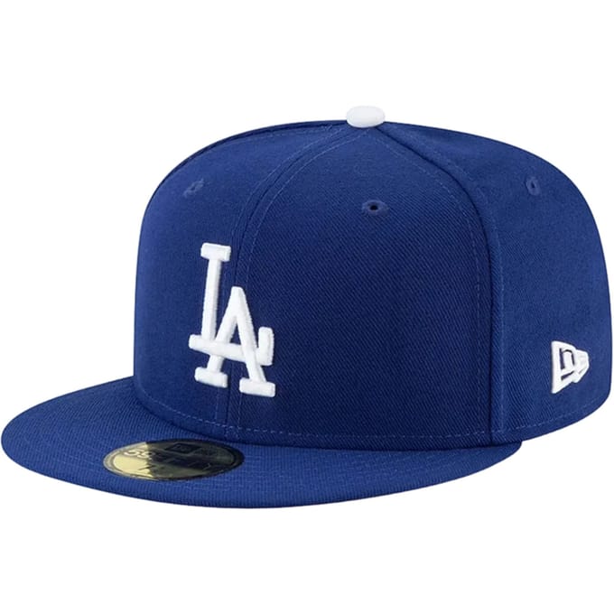 New Era Los Angeles Dodgers 59fifty Pet Blauw