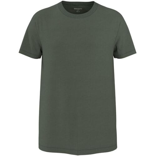 ESMARA MEN Heren T-shirt - 100% katoen (groen, M)