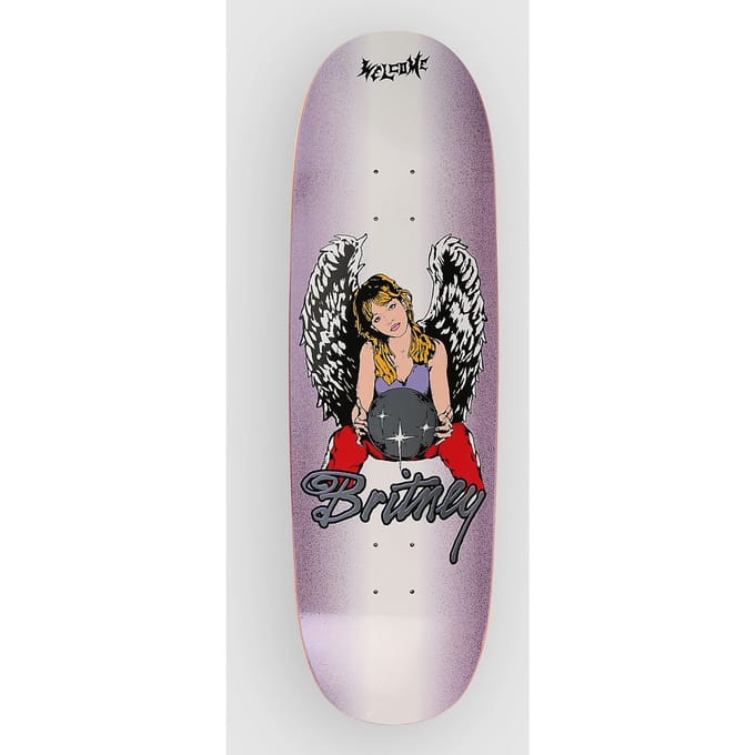 Welcome X Britney SpearsAngel 9.5" Skateboard Deck