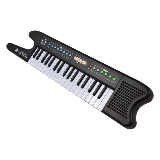 37-toetsen Elektronisch Keyboard Piano Draagbaar Mini Elektronisch Orgel Muziekinstrument 8 Tonen 6 zwart