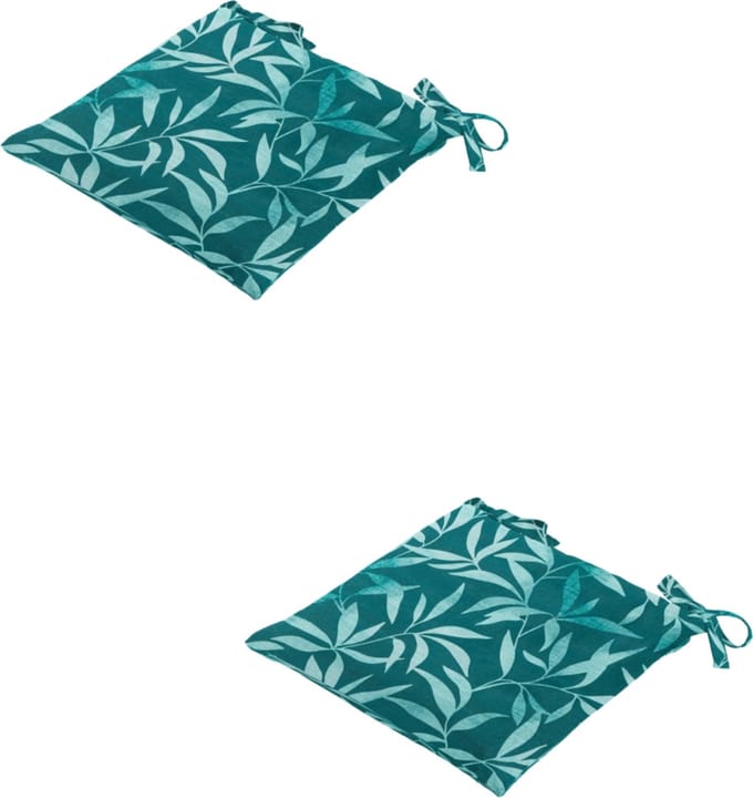 Madison - Zitkussen - Universeel - 2 stuks - 46 x 46 cm - Fergus Sea Blue - Tuin