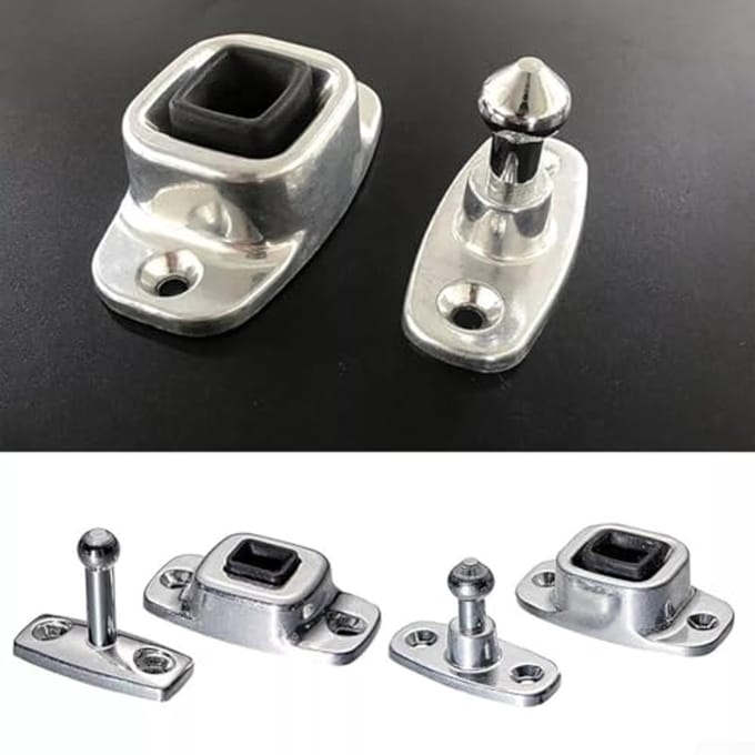 Slimme Camperdeurhulp met Rubber Basis voor Verbeterde Stabiliteit en Veiligheid