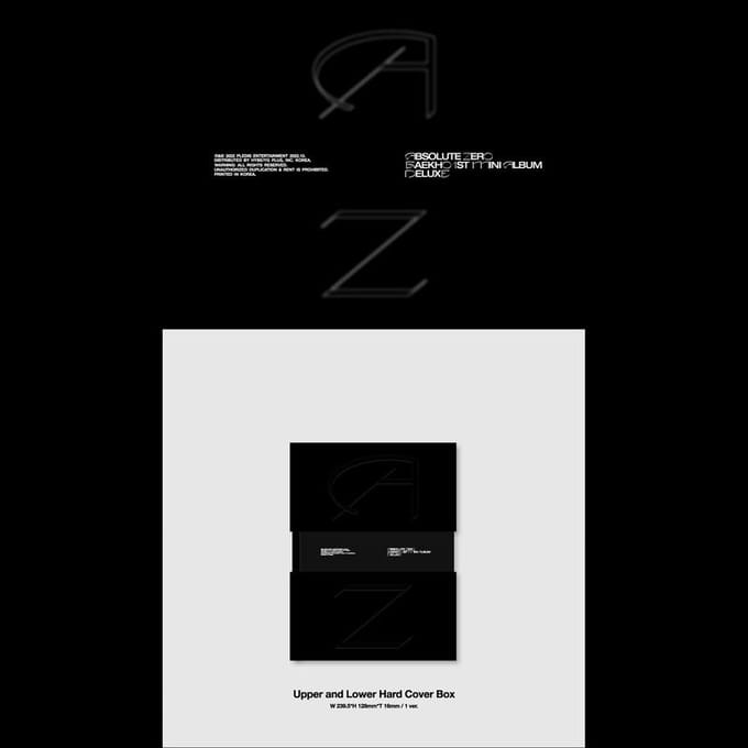 BAEKHO [Absoluut nul] Deluxe ver. Deluxe Ver. white