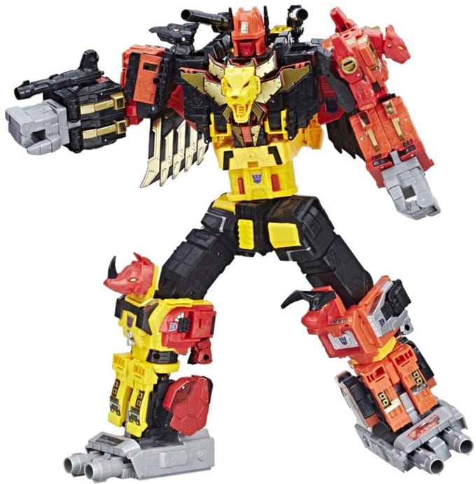 Hasbro Transformers Power of the Primes Combiner Action Figure Predaking 45 cm Action Figuur