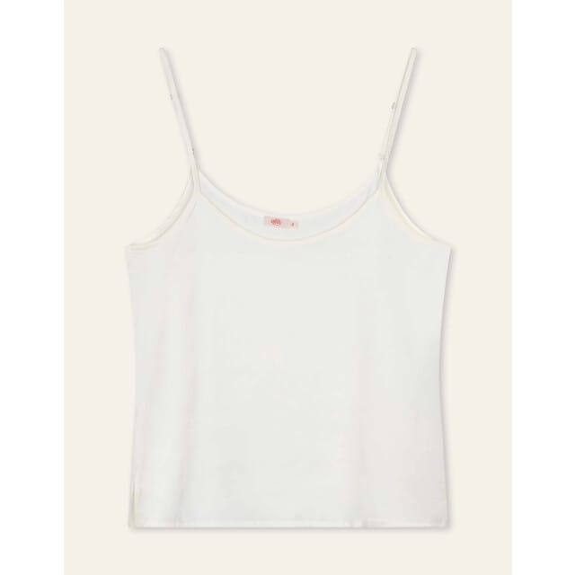 Oilily Baksha Solid Spaghetti-top- maat40 Wit