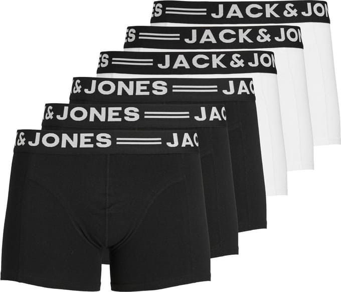 Jack & Jones Heren retro short / pant 6 pack Sense