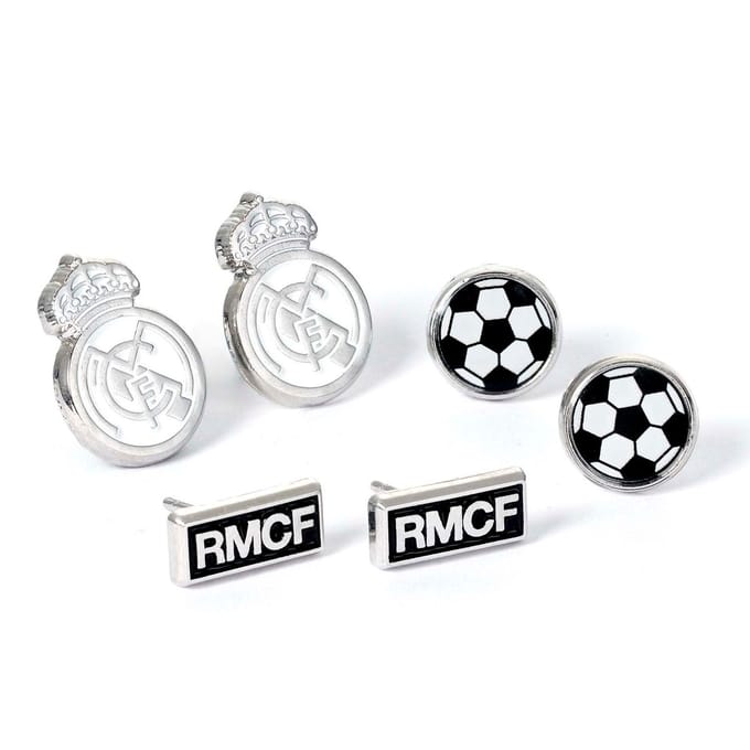 The Carat Shop - Real Madrid Set van 3 Oorbellen