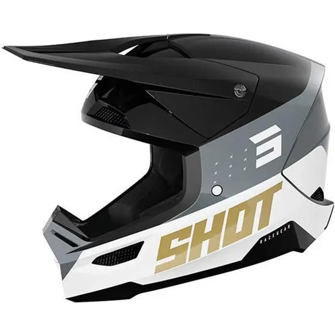 Volle motorhelm Shot Race Gear Furious League
