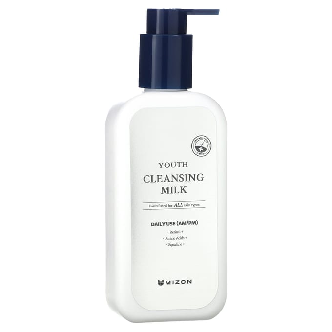 Mizon, Youth Cleansing Milk, 6.76 fl oz (200 ml) white