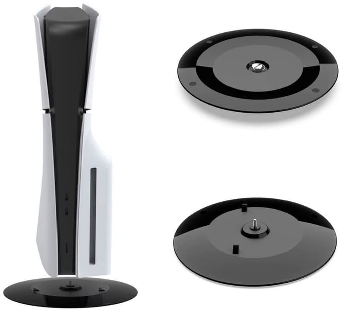 EtuiTab DOBE TP5-3573 - Verticale Stand - Ultra Dun - Zwart - PlayStation 5 Slim