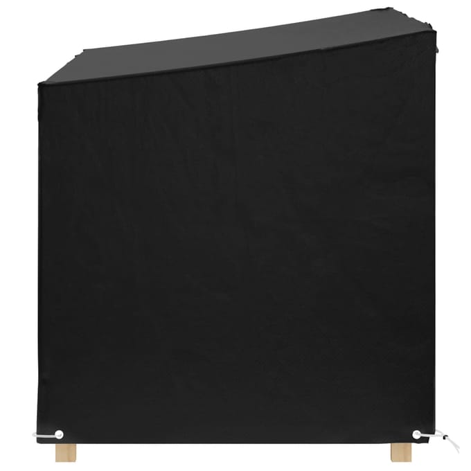 vidaXL - Schommelbankhoes - met - 12 - oogjes - 215x150x130/150 - cm - polyetheen