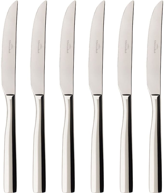 Villeroy & Boch Piemont Pizza/Steakmes - Set 6-dlg.