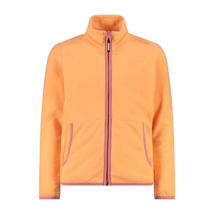 Meisjes fleece met rits CMP