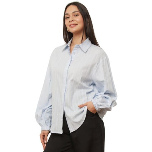 Overhemd Lange Mouw La Modeuse 77384_P183425