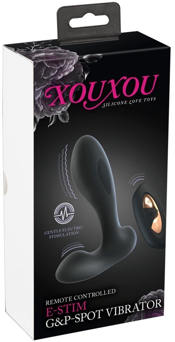 Xouxou Rc E-Stim G&P-Spot Vibrator Zwart