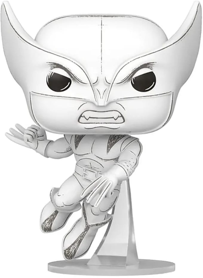 Funko! - Funko POP Vinyl Marvel Sketched Wolverine