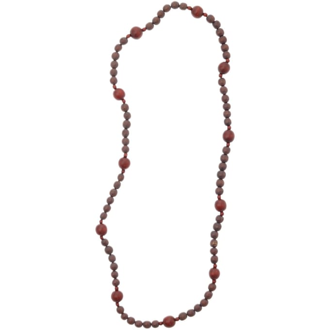 Behave – Ketting – Hout – Klassiek boho design – 88 cm – Nikkelvrij
