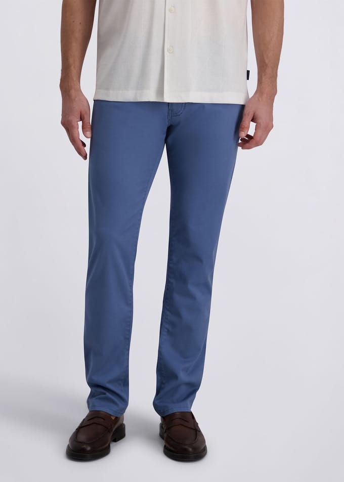 pierre cardin 5-Pocket broek Lyon in tapered fit