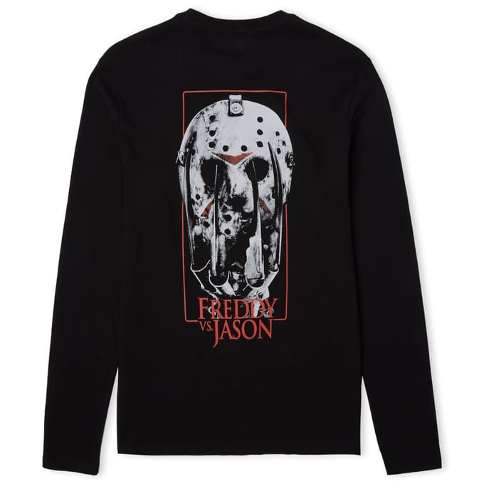 Freddy Vs. Jason Showdown Unisex Long Sleeve T-Shirt - Zwart - S