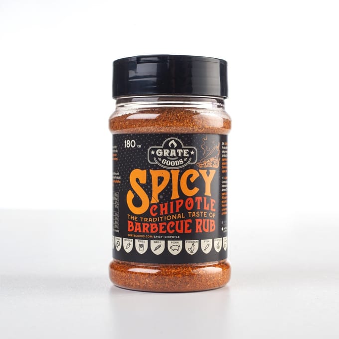 Grate Goods Spicy Chipotle BBQ Rub 180 gr