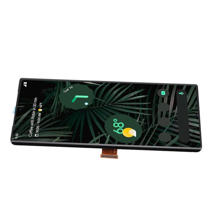 Touch Display Digitizer Assembly Reparatiegereedschap Telefoonscherm Vervanging voor Pixel 6 Pro 5G 8VOU GLUOG black
