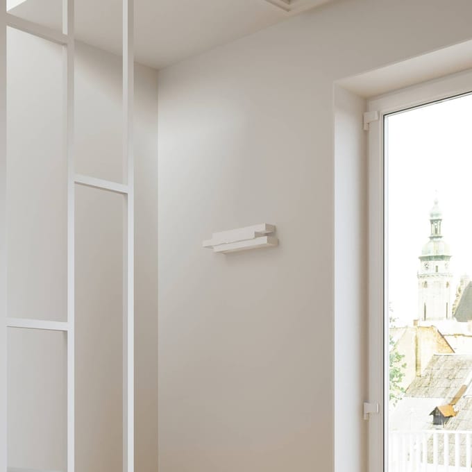 Euluna Marcellus wandlamp uit drie elementen