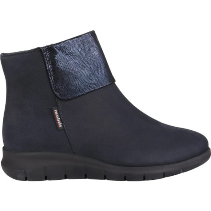 Mephisto Mobils Ilinca - dames laars - Blauw - maat 38.5 (EU) 5.5 (UK)