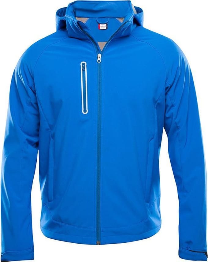 Clique Milford Softshell Kobalt maat S