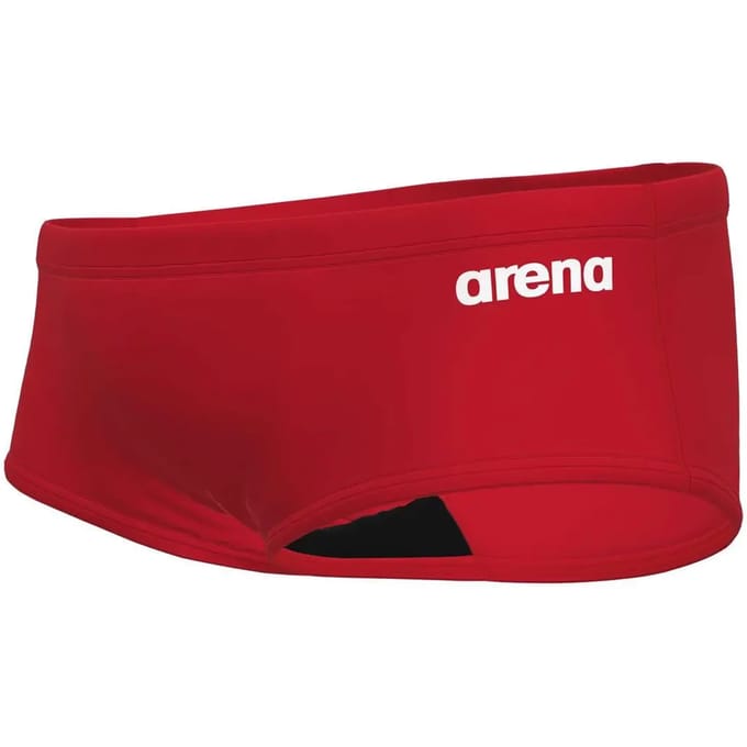 ARENA | M Team Swim Low Waist Short Solid red-white (Maat - 80)