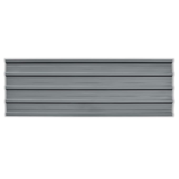 vidaXL - Dakpaneel - 12 - st - Grijs - 129 - x - 45 - cm - Gegalvaniseerd - staal