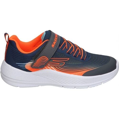 Skechers Microspec Advance Klittenband Laag - Sneakers - Unisex - Blauw